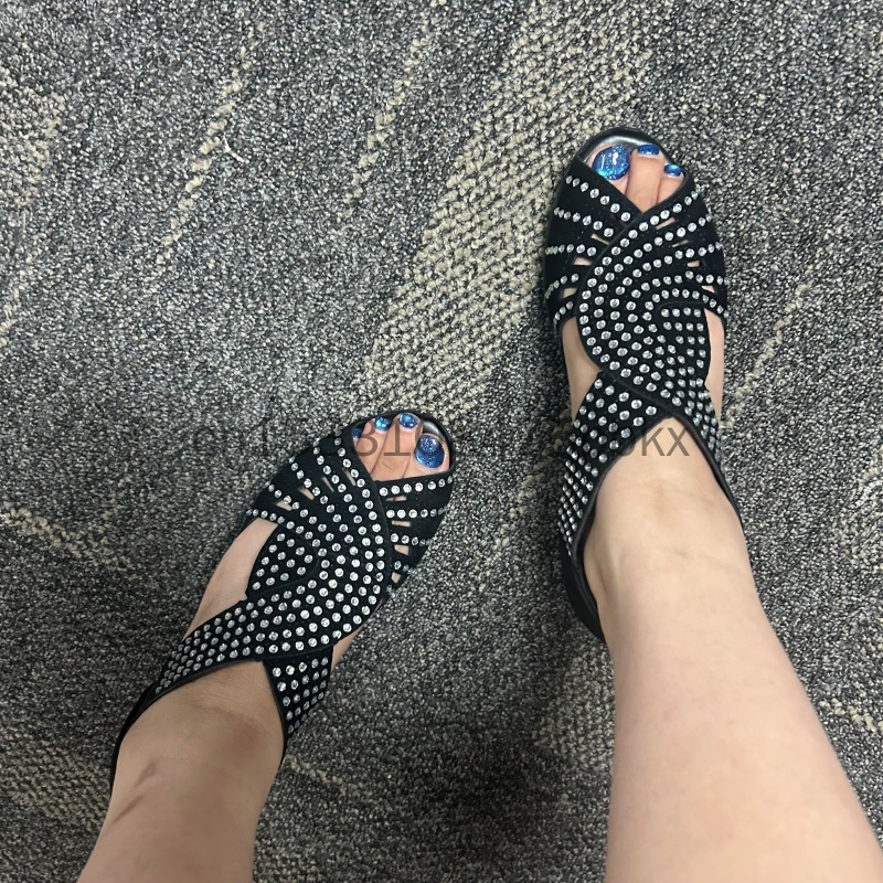 女性ポインテッドトゥスリングバックサンダルバックジッパー厚い - Women'S Shoes Clogs のレビューと価格