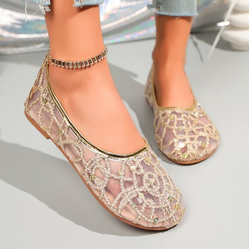 新しいメッシュ素材の快適なシングルシューズ、ラウンドトゥ、ス - Women'S Shoes Clogs のレビューと価格